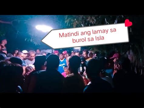 tawag sa sugal sa lamay|Burol (seremonya) .